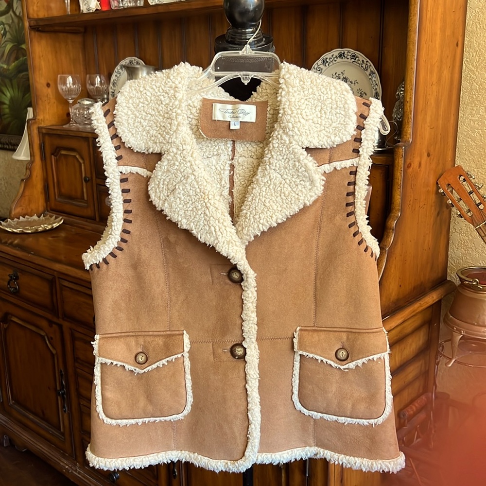 Women’s Tasha Polizza Leather vest